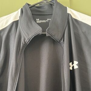 Under Armour Men's Black and White Performance Jacket